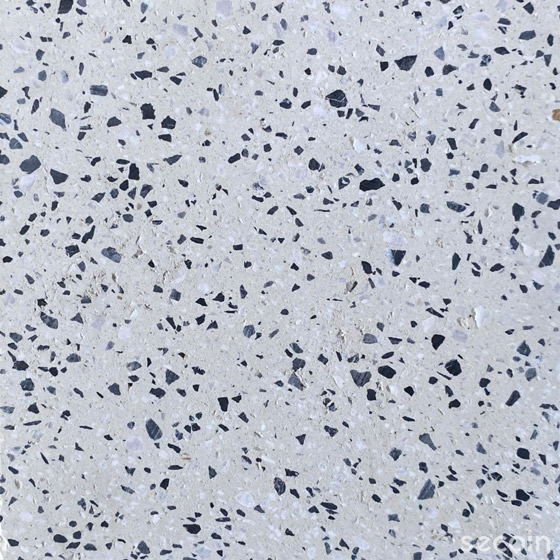 Gạch Terrazzo giả đá SLT-15 (Trắng suối lau)